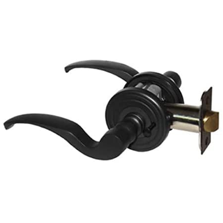 Acorn Mfg Acorn  Double Lever Reversible Privacy Set, Black Iron JTBBI
